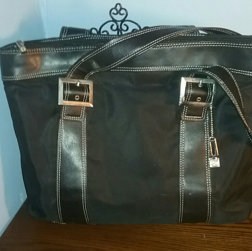Swiss Gear Black Diaper Bag Tote Large Purse